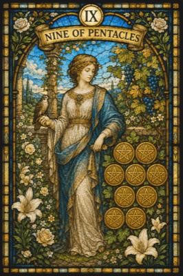 ペンタクルの9（Nine of Pentacles）
