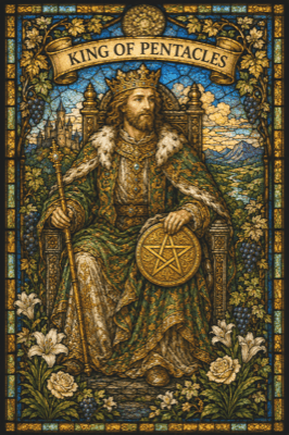 ペンタクルのキング（King of Pentacles）