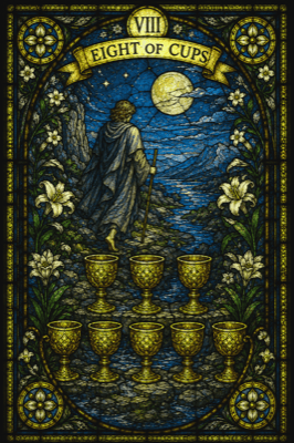 カップの8(Eight of Cups)