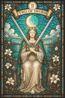 ソードの2(Two of Swords)