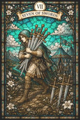 ソードの7(Seven of Swords)