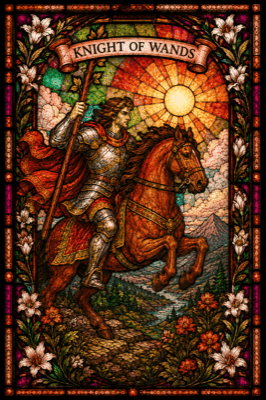 ワンドのナイト(Knight of Wands)
